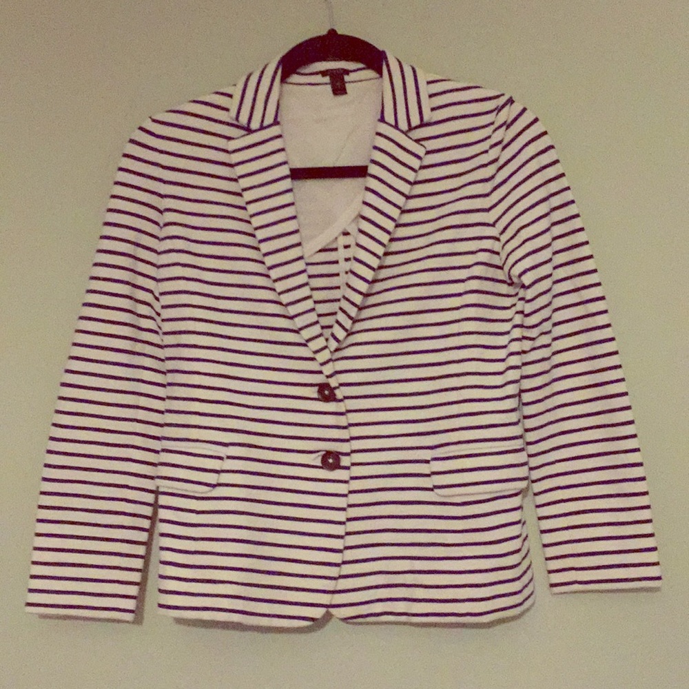 J.Crew Maritime Stripe Blazer